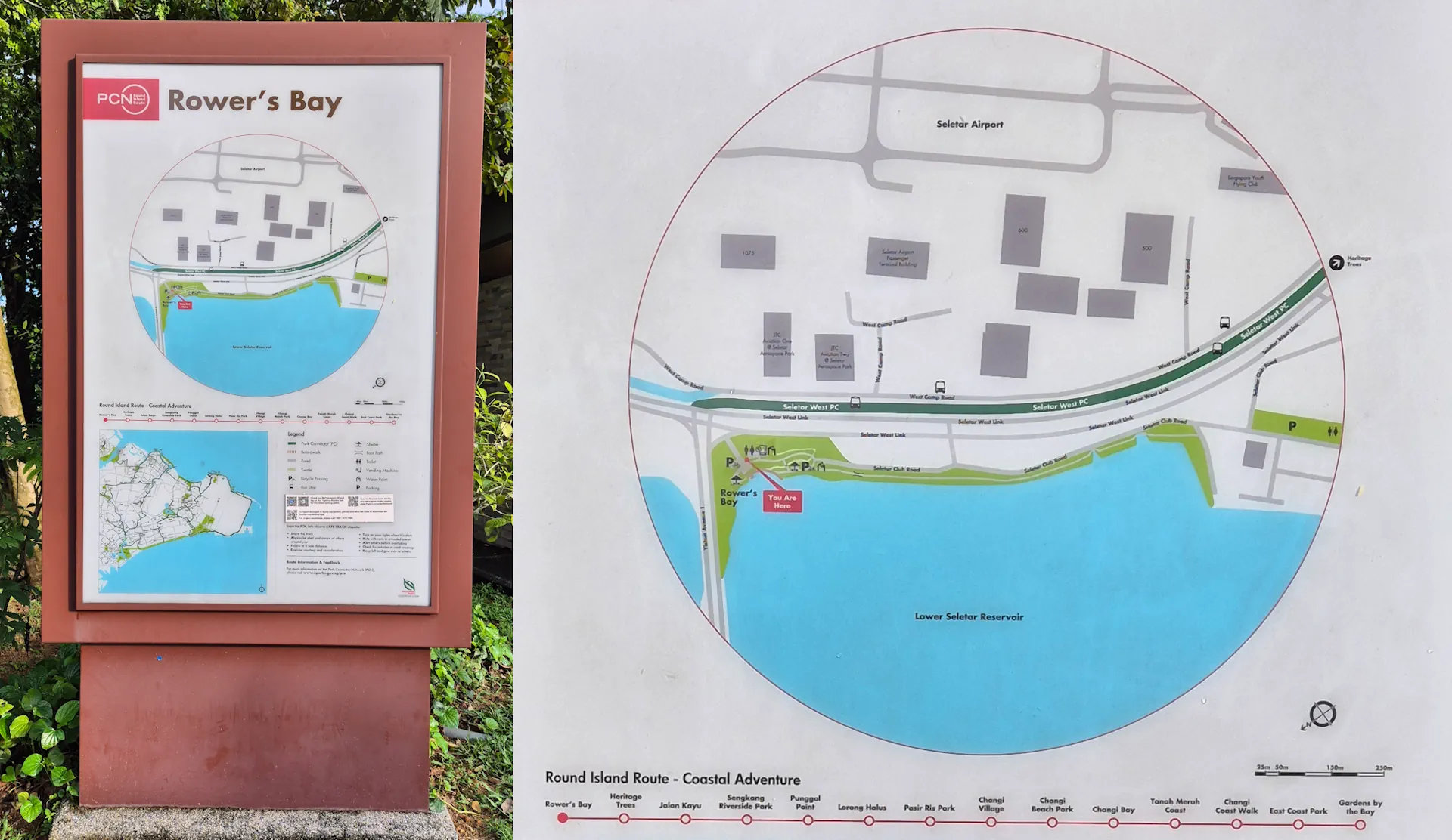 Map of Rower's Bay Map of Rower's Bay