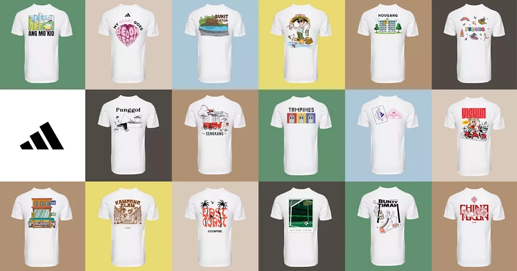 17 SG60-themed T-shirt designs in Adidas' Rep Your Hood collection 17 SG60-themed T-shirt designs in Adidas' Rep Your Hood collection