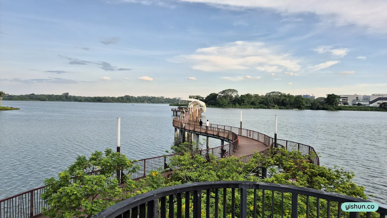 Fast forward till today - the recently completed Heritage Bridge @ Lower Seletar Reservoir