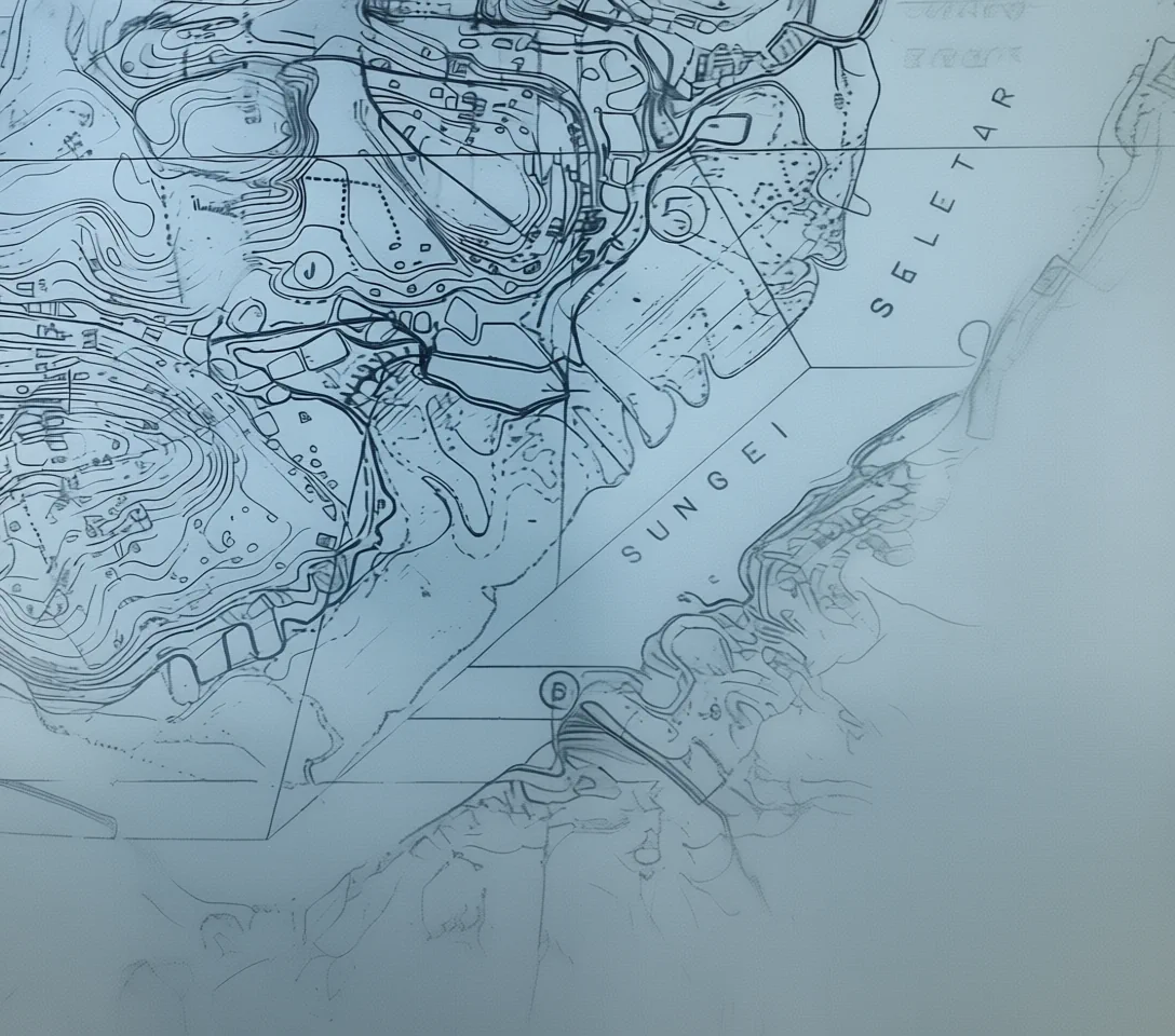 Source: Photo of old map of Nee Soon and Sungei Seletar captured on the Heritage Boards along the Heritage Bridge @ Lower Seletar Reservoir