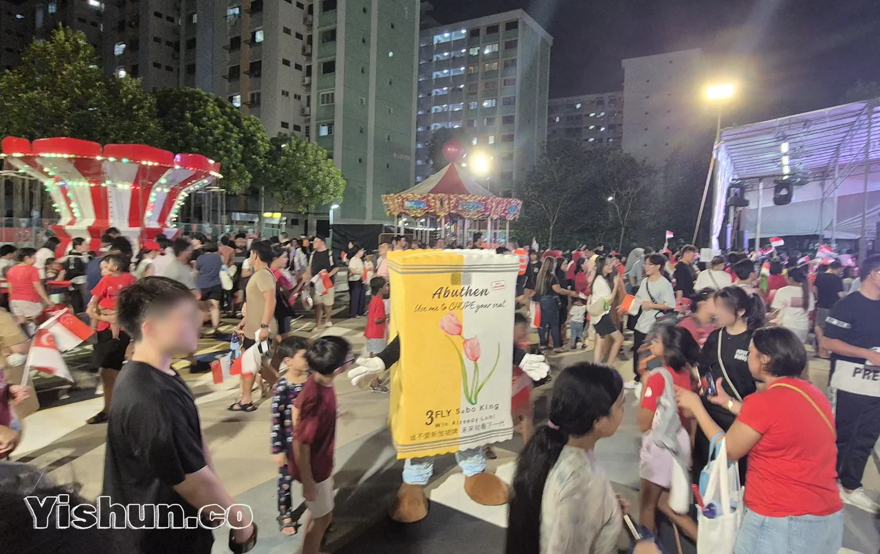 Mascot of the iconic tissue paper packet that is used to 