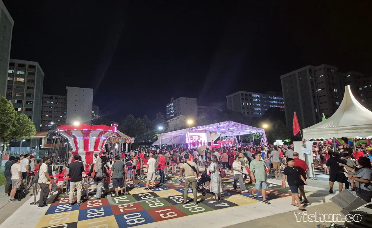 Carnival games and stalls